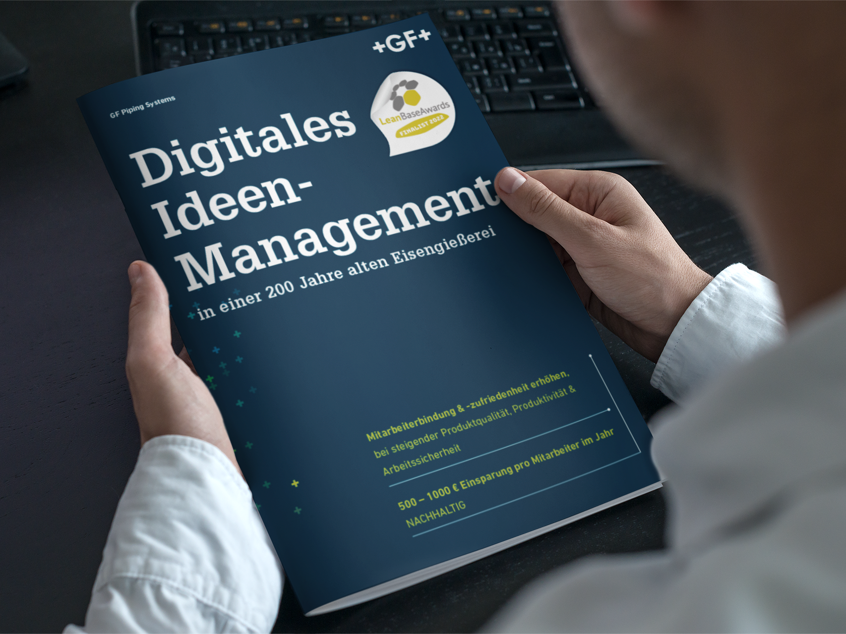 Digitales IdeenManagement - Broschüre für LeanBaseAward 2022