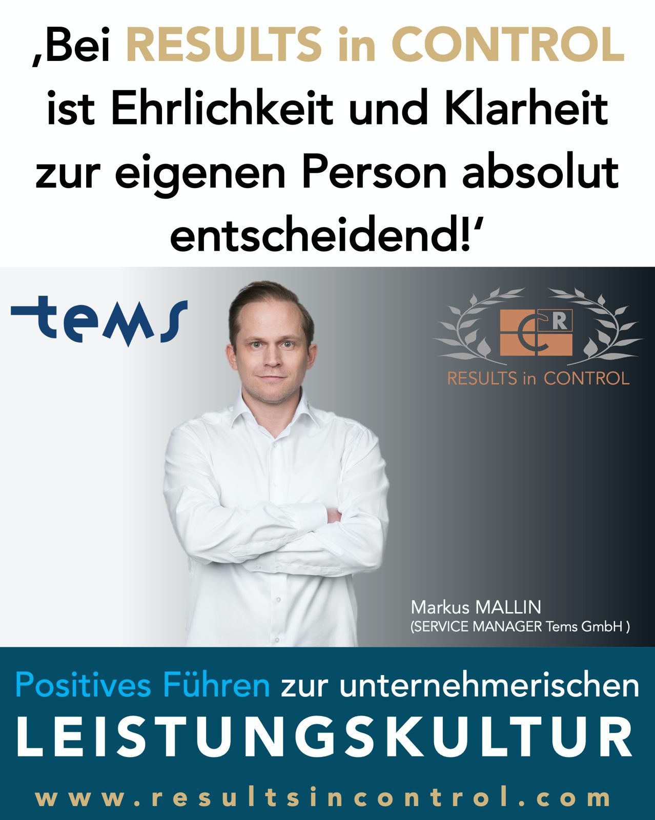 Bei RiC ist Ehrlichkeit und Klarheit zur eigenen Person entscheidend!