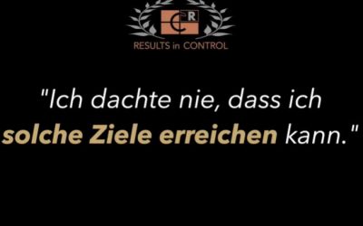Was macht Results in Control so besonders?